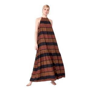 dark brown crib and dresser set Solid Gold Maxi Dress